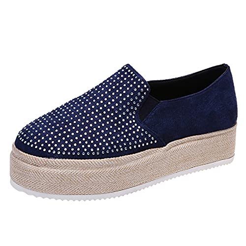 Damen Einzelne Schuhe Freizeitschuhe Non-Slip Schuhe Klassisch Sportschuhe rutschfest Laufschuhe Outdoor Bequemschuhe Plateau Schuhe Weichen Sohlen Walkingschuhe Casual Shoes von BIISDOST