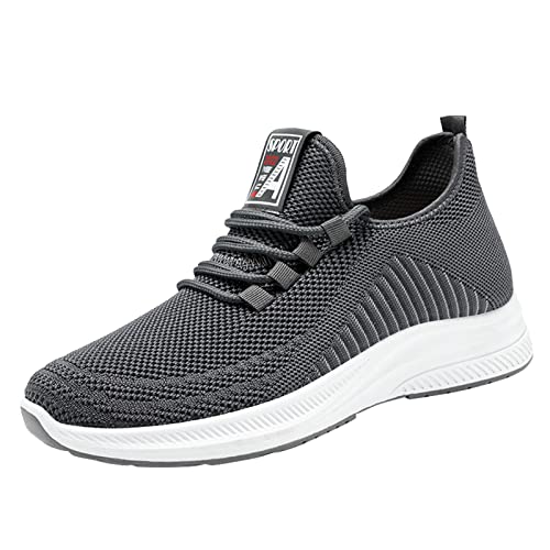 Herren Sports Shoes Flache Laufschuhe rutschfest Sportschuhe Leicht Turnschuhe Running Schuhe Einfache Walkingschuhe Atmungsaktiv Joggingschuhe Fitness Sneaker Freizeit Straßenlaufschuhe von BIISDOST