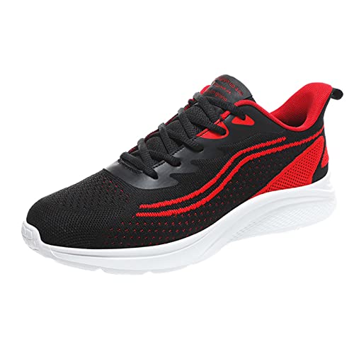 Herren Sports Shoes Flache Laufschuhe rutschfest Sportschuhe Leicht Turnschuhe Running Schuhe Einfache Walkingschuhe Atmungsaktiv Joggingschuhe Fitness Sneaker Freizeit Straßenlaufschuhe von BIISDOST