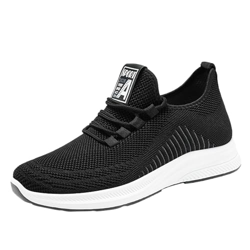 Herren Sports Shoes Flache Laufschuhe rutschfest Sportschuhe Leicht Turnschuhe Running Schuhe Einfache Walkingschuhe Atmungsaktiv Joggingschuhe Fitness Sneaker Freizeit Straßenlaufschuhe von BIISDOST