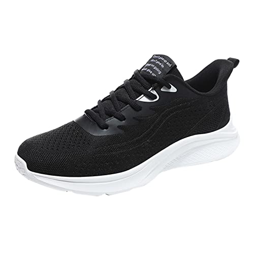 Herren Sports Shoes Flache Laufschuhe rutschfest Sportschuhe Leicht Turnschuhe Running Schuhe Einfache Walkingschuhe Atmungsaktiv Joggingschuhe Fitness Sneaker Freizeit Straßenlaufschuhe von BIISDOST