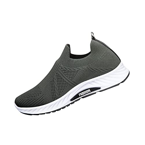 Outdoor Freizeitschuhe Männer, Weiche Sohle Laufschuhe, Low Top Sneakers, Slip-On Walking Shoes, Klassisch Sneakers, Bequeme Outdoorschuhe, Lässige Joggingschuhe, Praktische Trekkingschuhe von BIISDOST