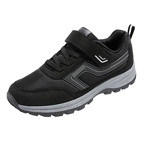 Sneaker Herren Atmungsaktiv Turnschuhe Einfache Laufsportschuhe Walking Shoes Sportlich Freizeitschuhe Flache Schuhe rutschfest Walkingschuhe Leicht Fitnessschuhe Klassisch Turnschuh von BIISDOST