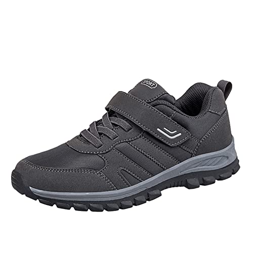 Sneaker Herren Atmungsaktiv Turnschuhe Einfache Laufsportschuhe Walking Shoes Sportlich Freizeitschuhe Flache Schuhe rutschfest Walkingschuhe Leicht Fitnessschuhe Klassisch Turnschuh von BIISDOST