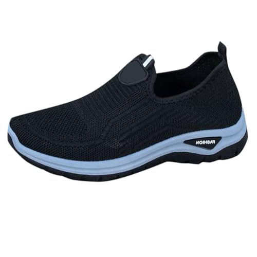 Damenschuhe, bequem, schick, aus Mesh, atmungsaktiv, orthopädisch, für Damen, Sommer, leicht, Sneaker, ohne Schnürsenkel, flach, Sneaker und Sportschuhe, Laufmode, Walking, Mokassin, bequem Damenschuhe, bequem, schick, aus Mesh, atmungsaktiv, orthopädisch, für Damen, Sommer, leicht, Sneaker, ohne Schnürsenkel, flach, Sneaker und Sportschuhe, Laufmode, Walking, Mokassin, bequem von BIKETAFUWY