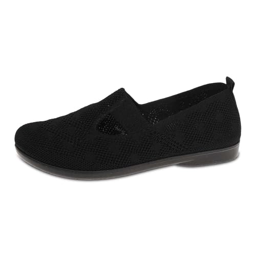 Orthopädische Damenschuhe, Sommer, leicht, bequem, schick, aus Mesh, atmungsaktiv, Sneakers und Sportschuhe, modisch, bequem, Mokassin zum Laufen, Walken, flache Ballerinas, Sneaker, ohne Schnürsenkel Orthopädische Damenschuhe, Sommer, leicht, bequem, schick, aus Mesh, atmungsaktiv, Sneakers und Sportschuhe, modisch, bequem, Mokassin zum Laufen, Walken, flache Ballerinas, Sneaker, ohne Schnürsenkel von BIKETAFUWY