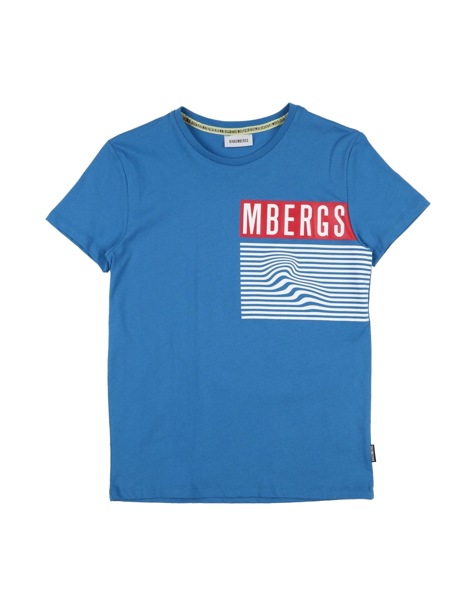 BIKKEMBERGS T-shirts Kinder Azurblau von BIKKEMBERGS