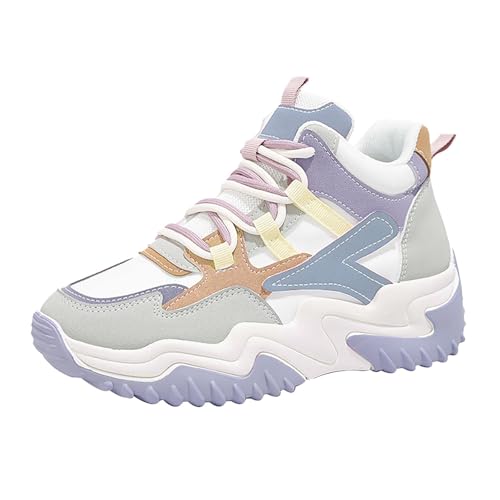 BILIKEYU Damen Sneakers High Top Schnürer rutschfeste Weiche Dicker Sohle Freizeitschuhe Turnschuhe Leichte Sportschuhe Wandersportschuhe Gehen Schuhe gr 39 Rosa BILIKEYU Damen Sneakers High Top Schnürer rutschfeste Weiche Dicker Sohle Freizeitschuhe Turnschuhe Leichte Sportschuhe Wandersportschuhe Gehen Schuhe gr 39 Rosa von BILIKEYU
