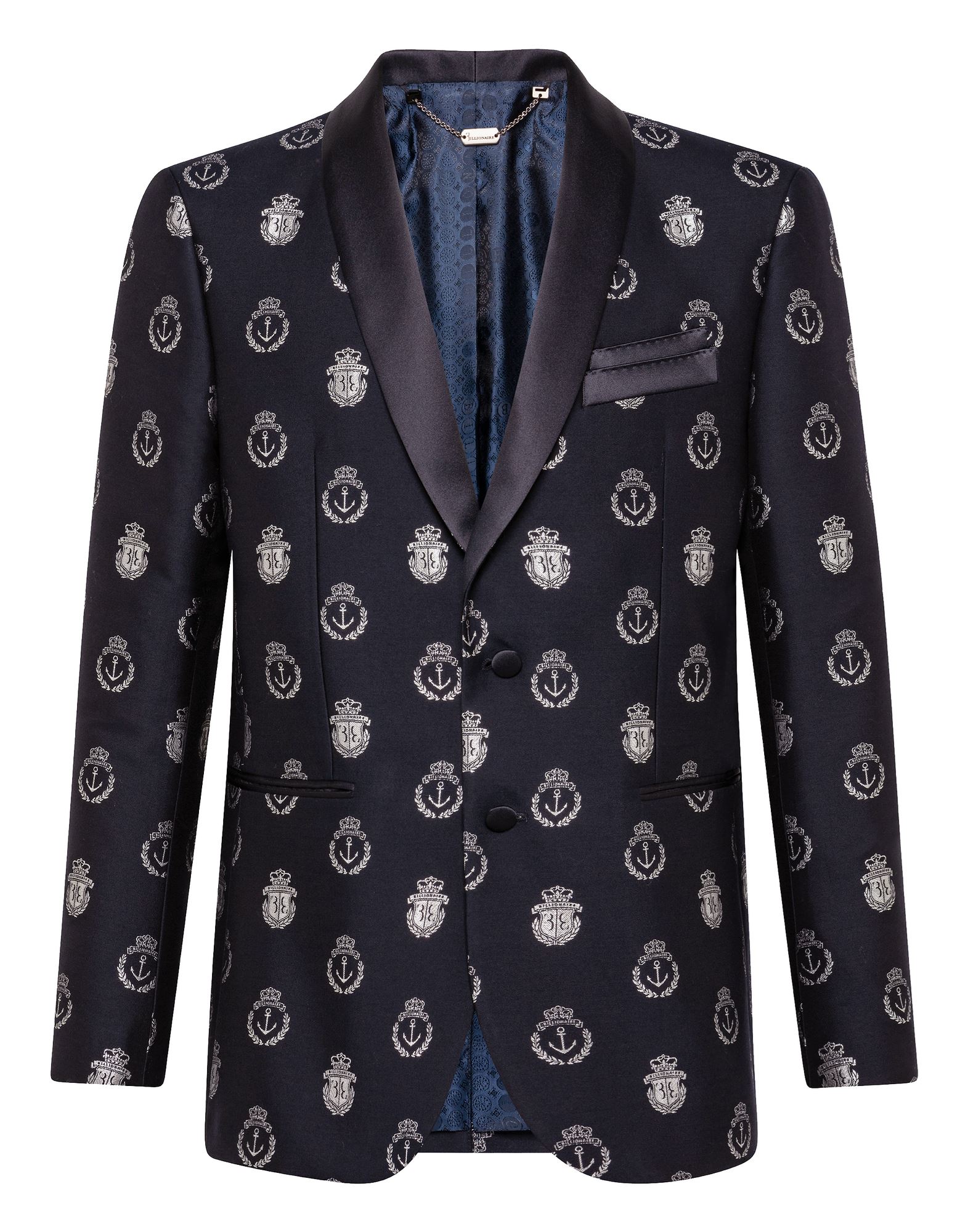 BILLIONAIRE Blazer Herren Blau von BILLIONAIRE