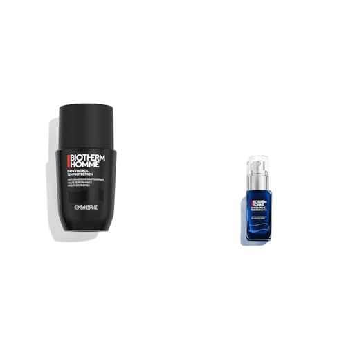 Biotherm Homme Pflegeset mit Day Control 72H Deo Roll-On 75 ml & Force Supreme Blue Serum 30 ml, langanhaltender Schutz und Anti-Aging Pflege für Männer Biotherm Homme Pflegeset mit Day Control 72H Deo Roll-On 75 ml & Force Supreme Blue Serum 30 ml, langanhaltender Schutz und Anti-Aging Pflege für Männer von BIOTHERM