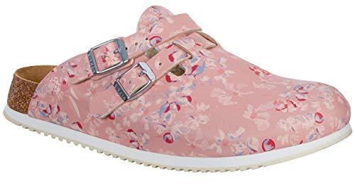 BIRKENSTOCK Damen Clogs Kay SL Birko-Flor schmal 41 EU Schmal Field Rosa von BIRKENSTOCK