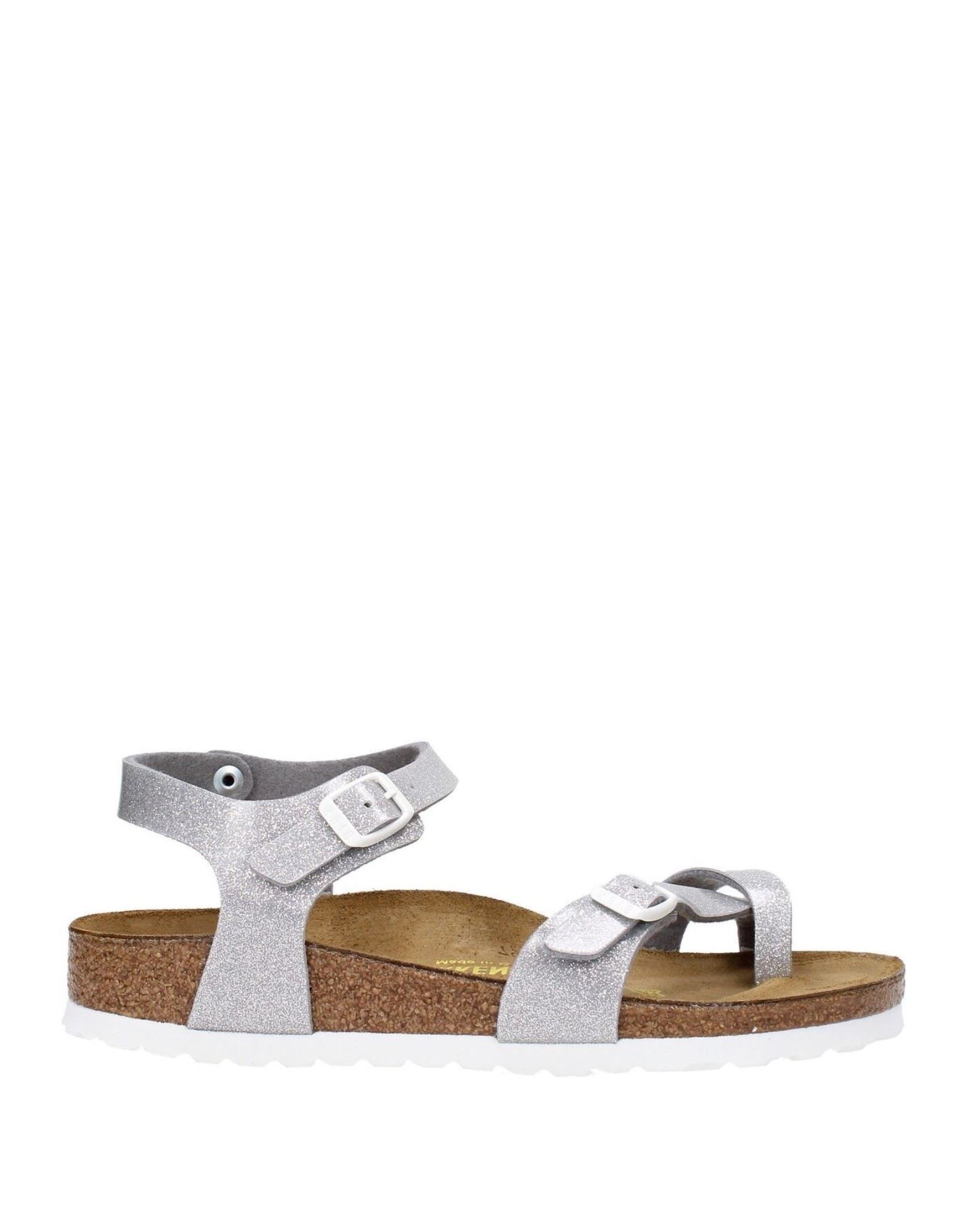 BIRKENSTOCK Sandale Kinder Silber von BIRKENSTOCK