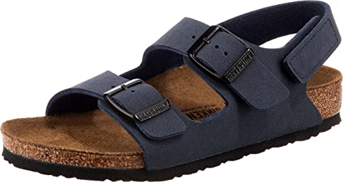 Birkenstock Milano HL Sandale, Marineblau, 24 EU Schmal von BIRKENSTOCK