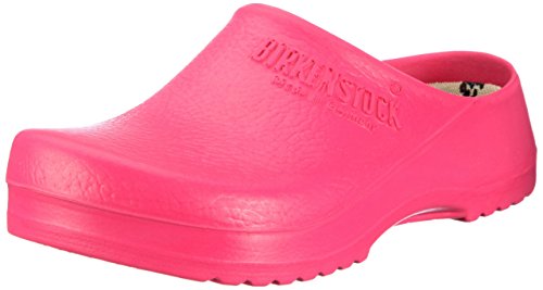 Größe 39 Birkenstock PU-Clogs Himbeere/ Pink Super Birki Obermaterial Polyurethan Futter Polyurethan Fussbett Kork/Textil rutschhemmende Laufsohle aus Polyurethan Fußbett bei 30°C und Schuh bei 80°C waschbar 68651 Größe 39 Birkenstock PU-Clogs Himbeere/ Pink Super Birki Obermaterial Polyurethan Futter Polyurethan Fussbett Kork/Textil rutschhemmende Laufsohle aus Polyurethan Fußbett bei 30°C und Schuh bei 80°C waschbar 68651 von BIRKENSTOCK