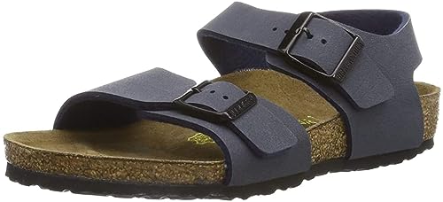 Birkenstock Unisex New York Sandalen, Blau (Navy), 39 EU von BIRKENSTOCK