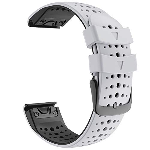 BKUANE Hochwertiges Armband für Coros Vertix Armband für Coros Vertix 2/Fenix 7 7X, Schnellverschluss, Easyfit-Armband, 26mm Enduro, Achat von BKUANE