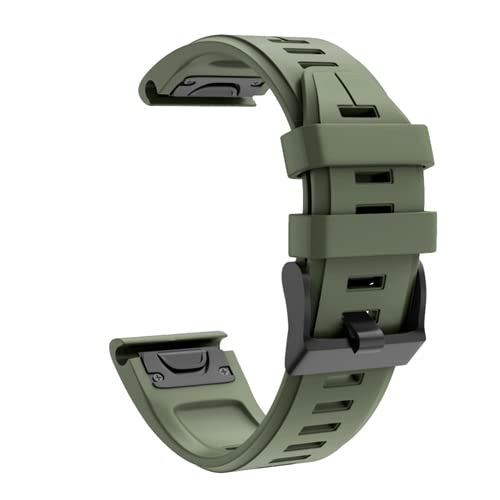 BKUANE Silikon-Uhrenarmband für Garmin Fenix 7, Fenix 6, 5, 935, Epix, Easyfit, Armband für Fenix 6X, Fenix 6X, 7X, 26, 22 mm, 26mm Fenix 5X 5XPlus, Achat von BKUANE