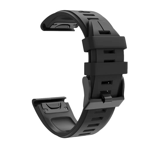 BKUANE Silikon-Uhrenarmband für Garmin Fenix 7, Fenix 6, 5, 935, Epix, Easyfit, Armband für Fenix 6X, Fenix 6X, 7X, 26, 22 mm, 26mm Fenix 6X-6XPro, Achat von BKUANE