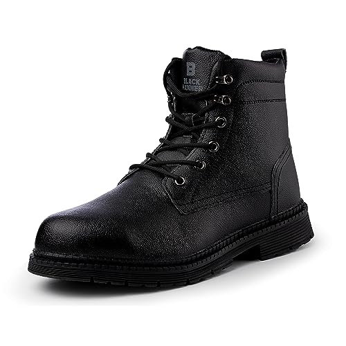 Black Hammer Herren Sicherheitsstiefel S3 SRC Stahlkappe mit Zwischensohle und Anti-Rutsch-Schutz - Die perfekten Arbeitsstiefel für Männer 9200 (42 EU) von BLACK HAMMER