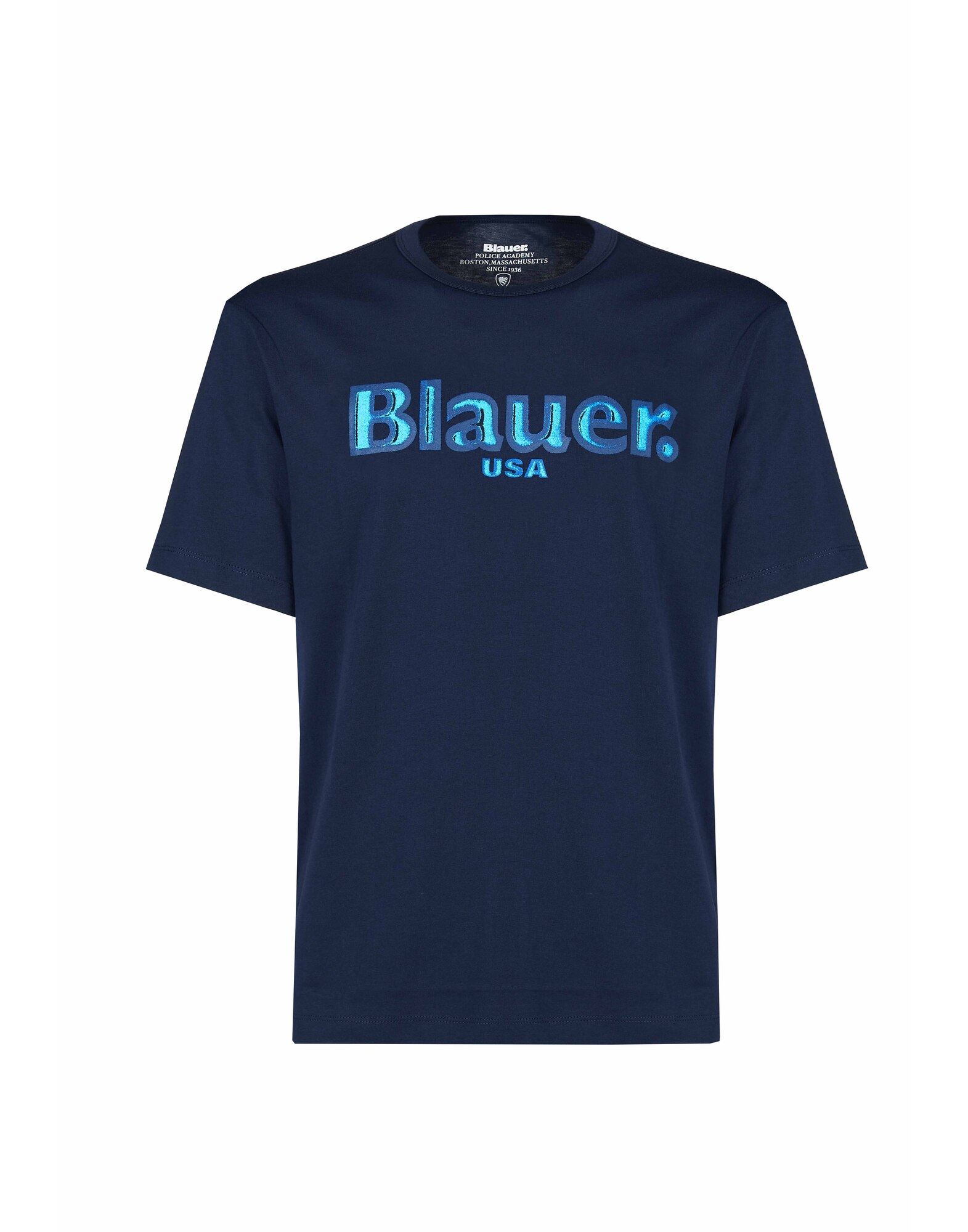 BLAUER T-shirts Herren Marineblau von BLAUER