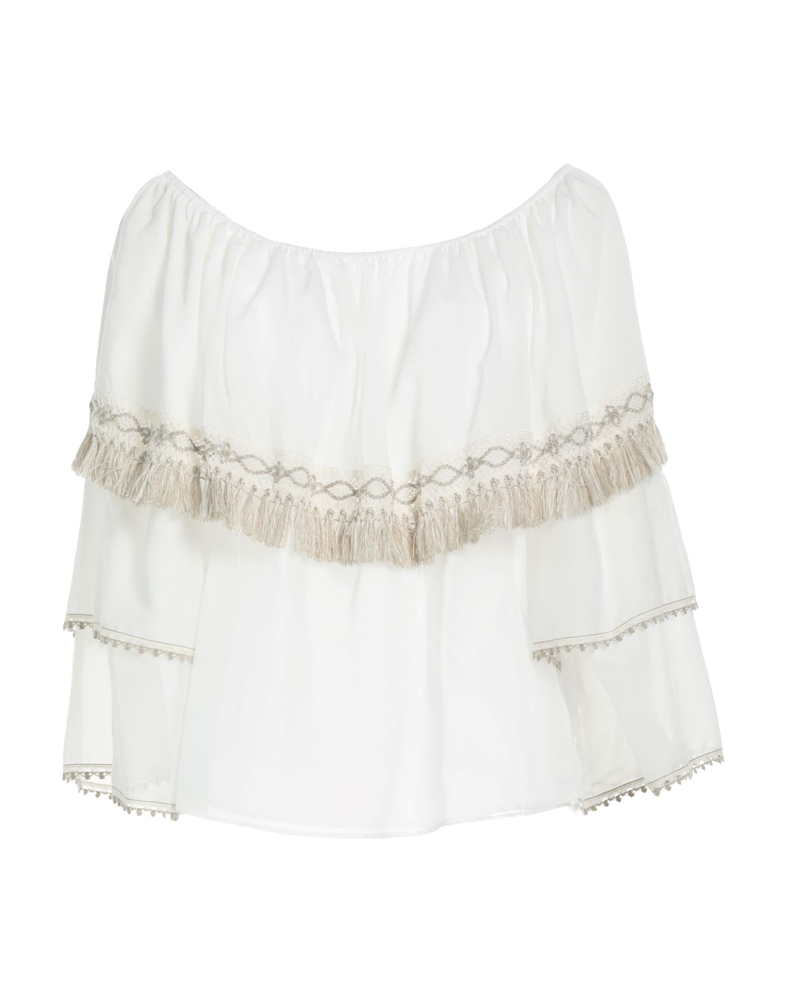 BLUMARINE Top Damen Off white von BLUMARINE