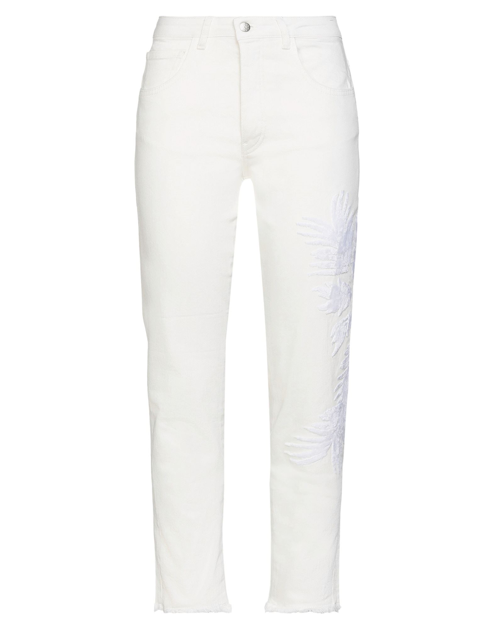 BLUMARINE Jeanshose Damen Weiß von BLUMARINE