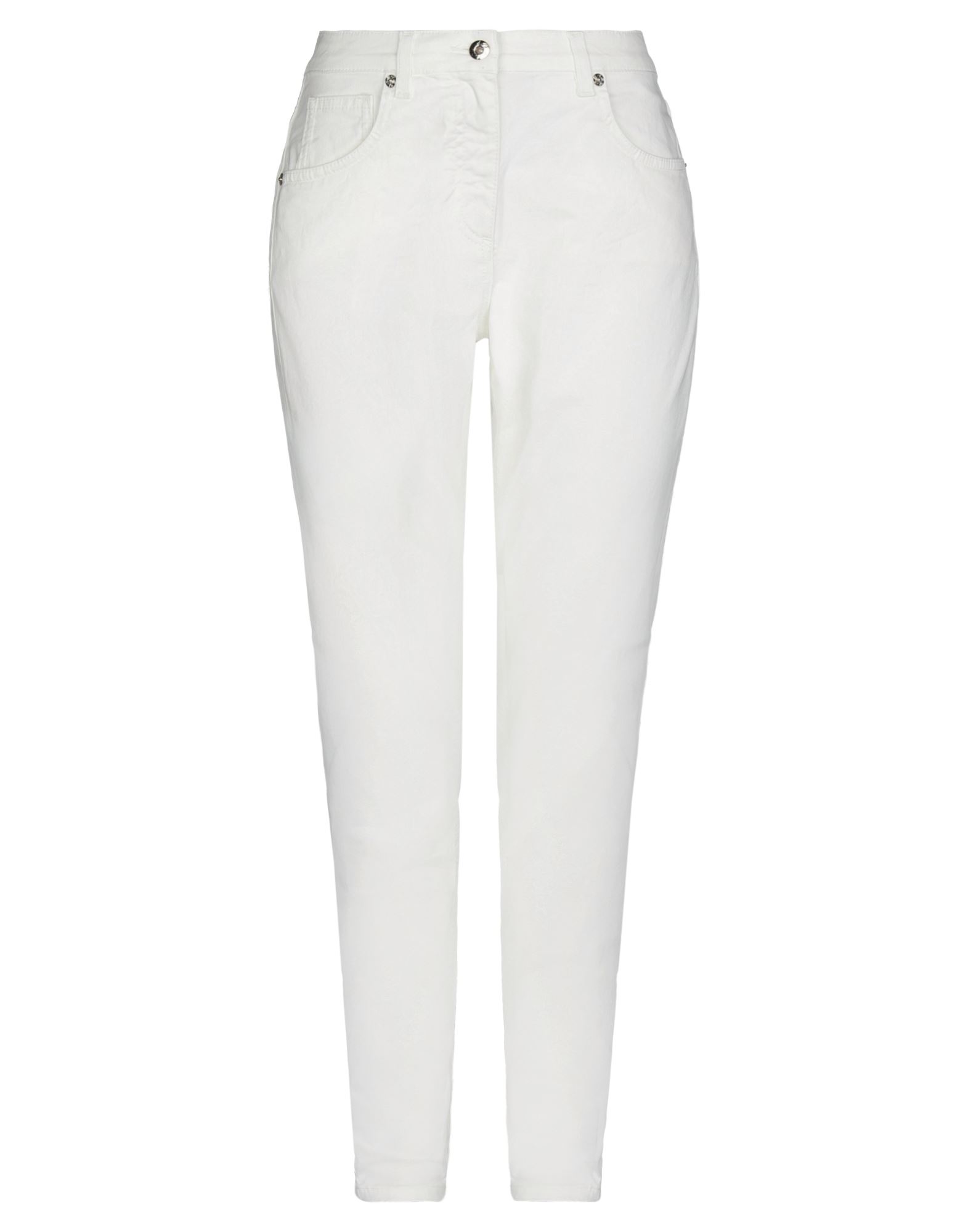 BLUMARINE Jeanshose Damen Weiß von BLUMARINE