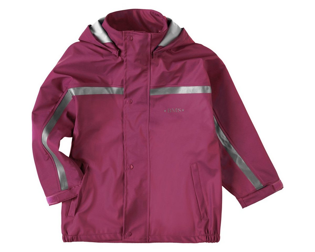 BMS Regen- und Matschjacke BMS Regenjacke für Kinder 100% wasserdicht mit Kapuze von BMS