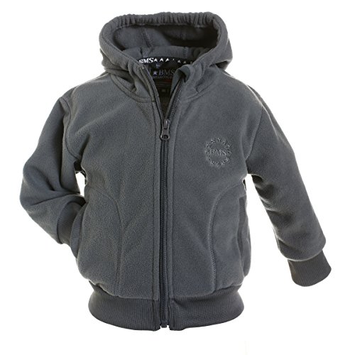 BMS leichte atmungsaktive Fleecejacke mit Kapuze - grau - 104 BMS leichte atmungsaktive Fleecejacke mit Kapuze - grau - 104 von BMS