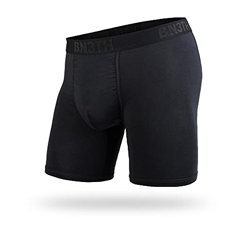 BN3TH Breathe Classics Boxer Brief: Black/Schwarz Boxershorts (L) von BN3TH