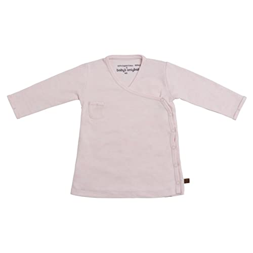 BO BABY'S ONLY - Melange Baby Kleid - Langarmshirt Mädchen - Babykleidung - Größe 62 - Für Mädchen - 100% Biologische Baumwolle - Klassisch Rosa von BO BABY'S ONLY