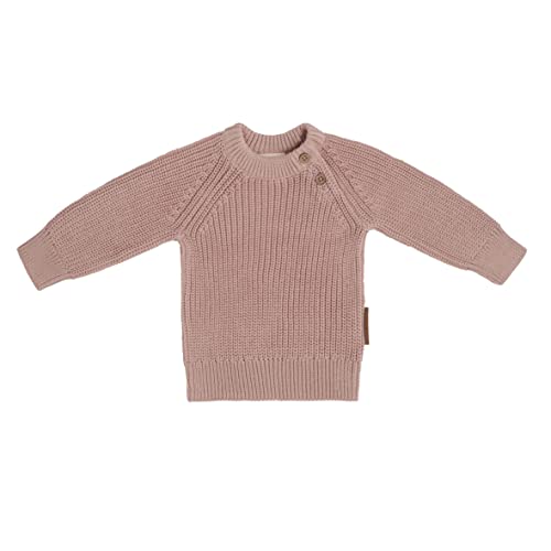 Baby's Only - Baby Pullover Soul - Alt Rosa - 56-100% Bio-Baumwolle von BO BABY'S ONLY