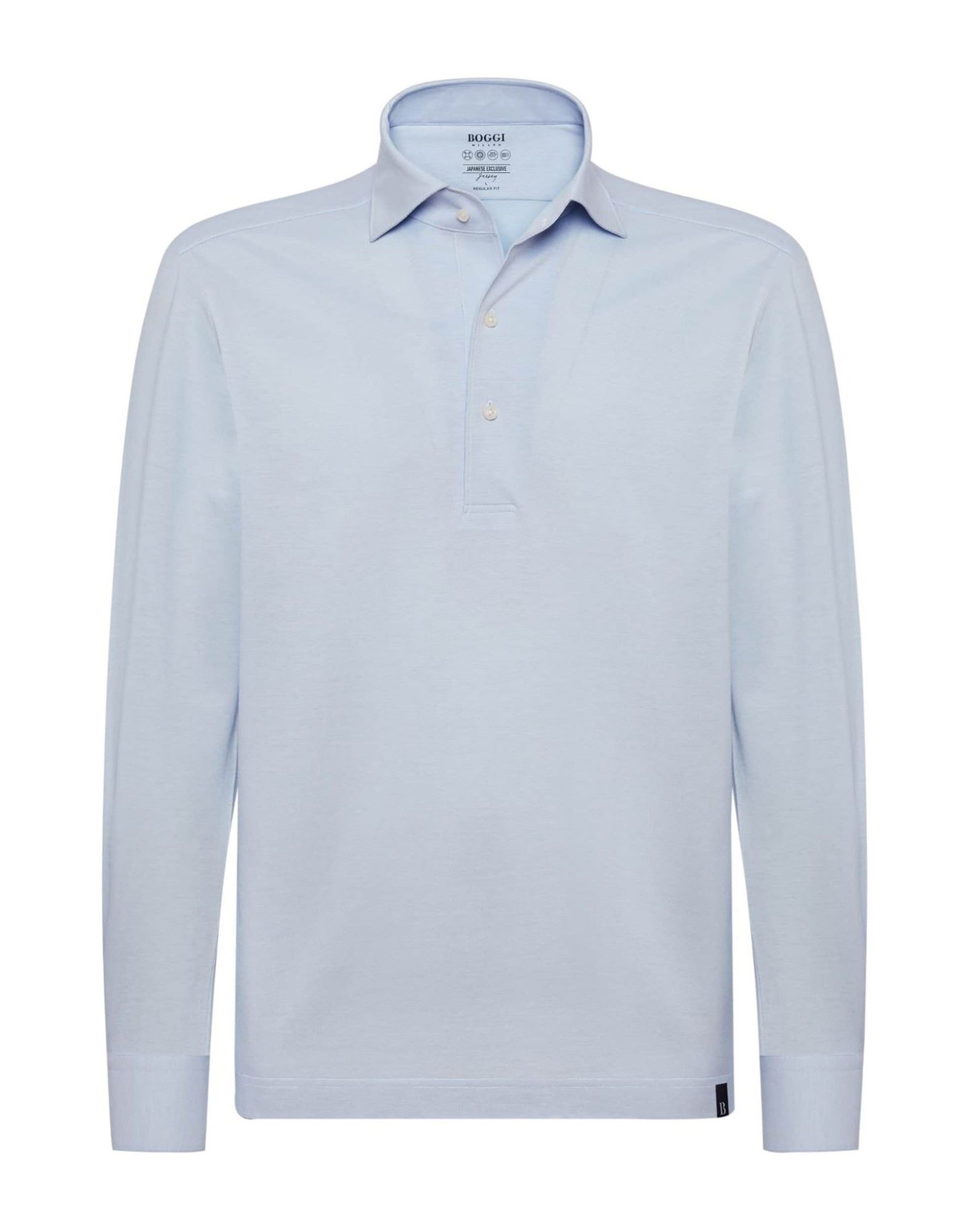 BOGGI MILANO Poloshirt Herren Azurblau von BOGGI MILANO