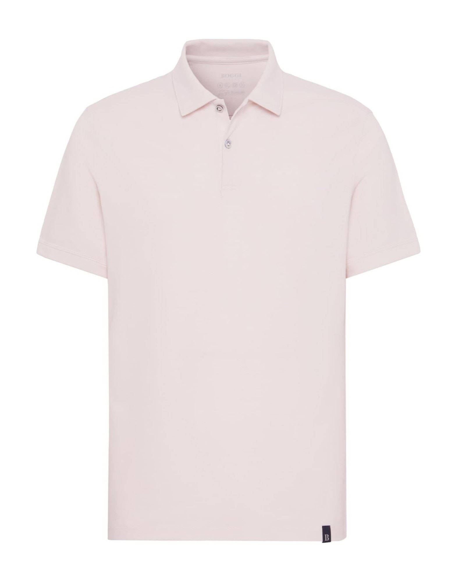 BOGGI MILANO Poloshirt Herren Hellrosa von BOGGI MILANO