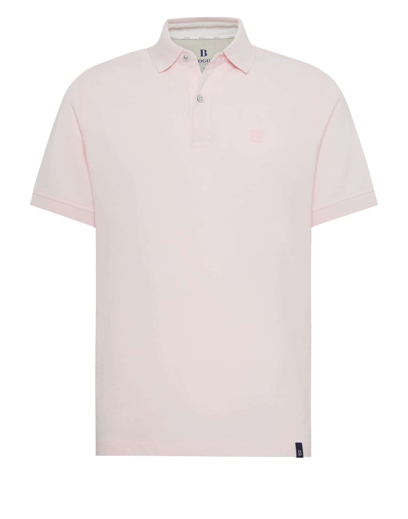 BOGGI MILANO Poloshirt Herren Hellrosa von BOGGI MILANO