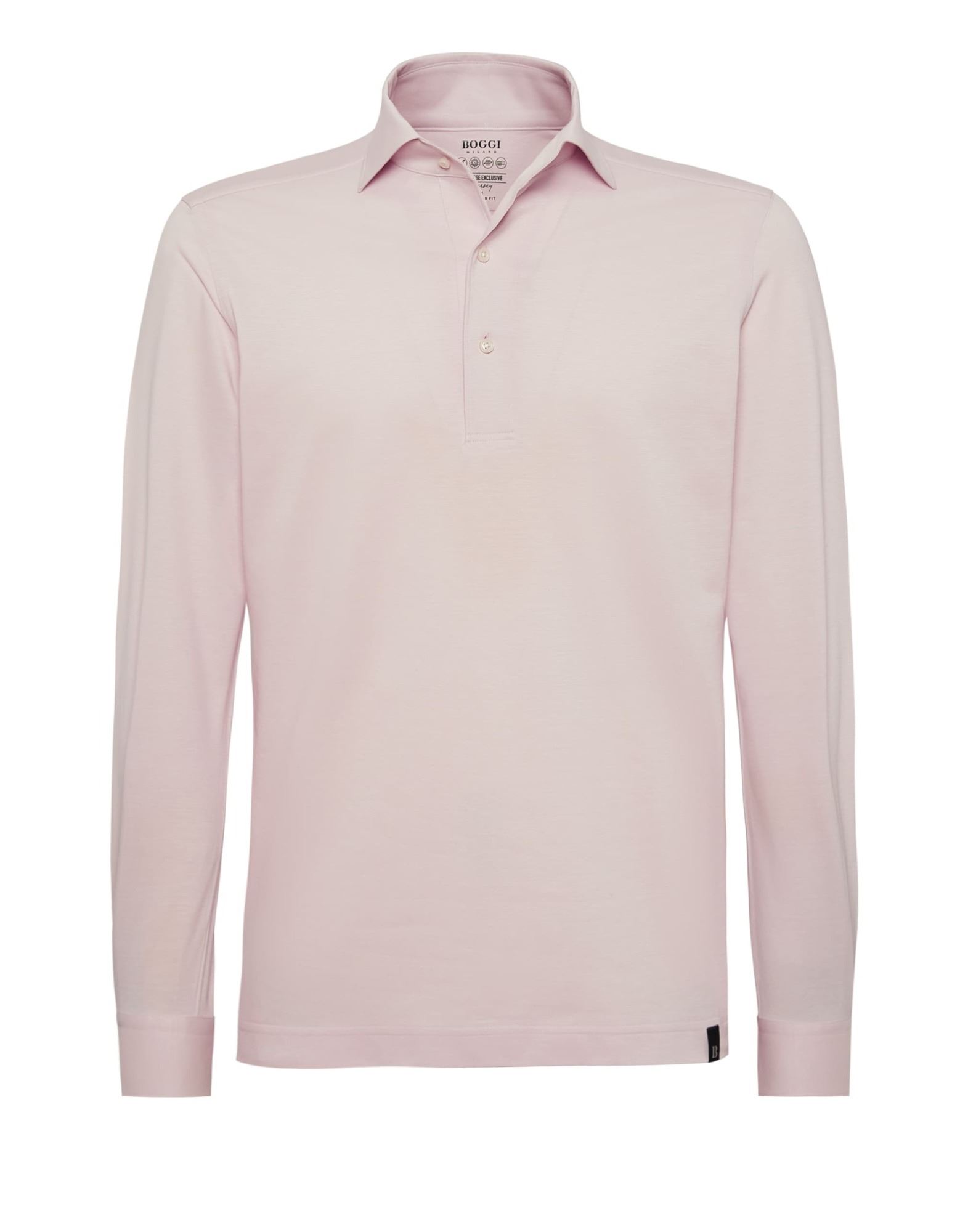 BOGGI MILANO Poloshirt Herren Rosa von BOGGI MILANO