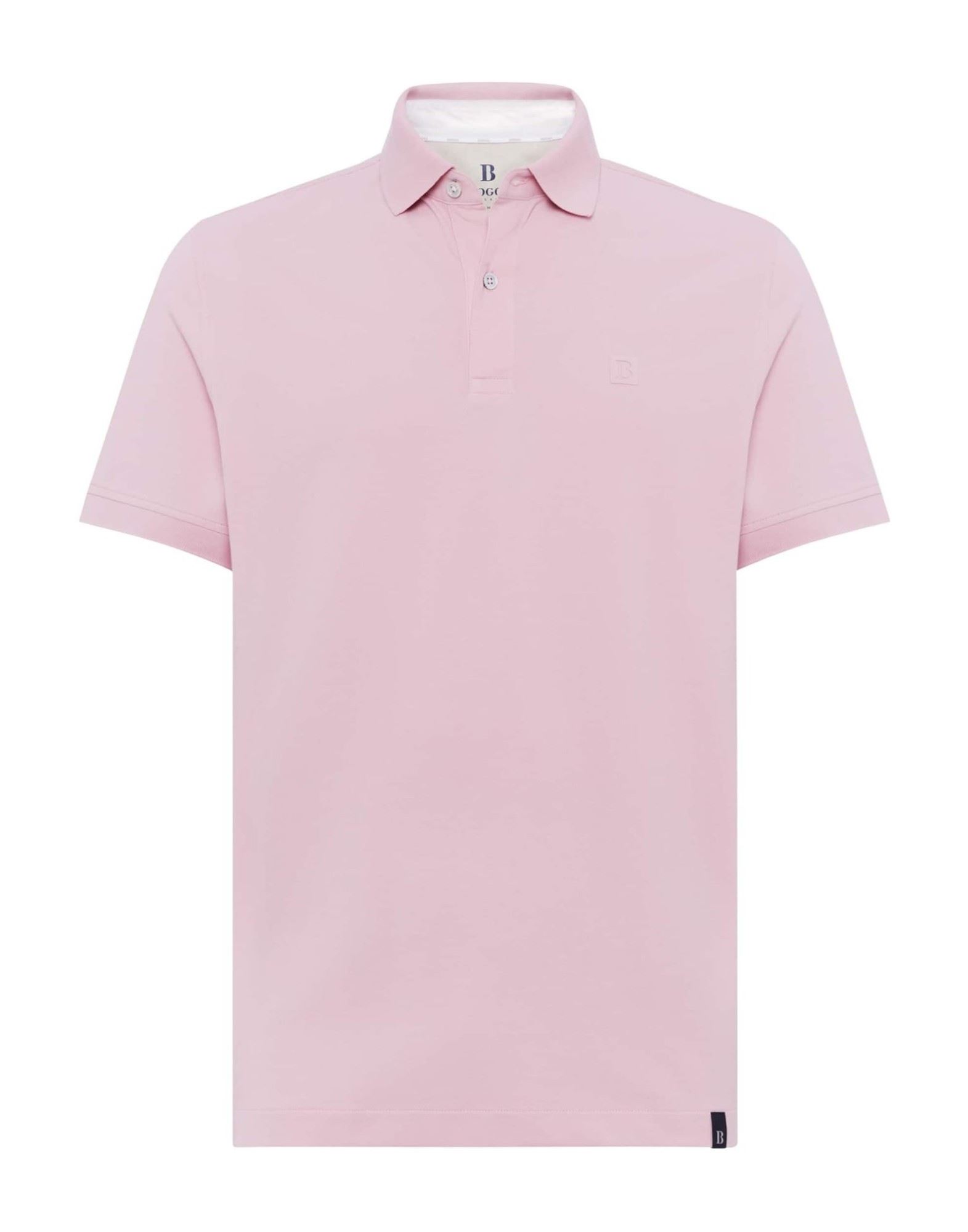 BOGGI MILANO Poloshirt Herren Rosa von BOGGI MILANO