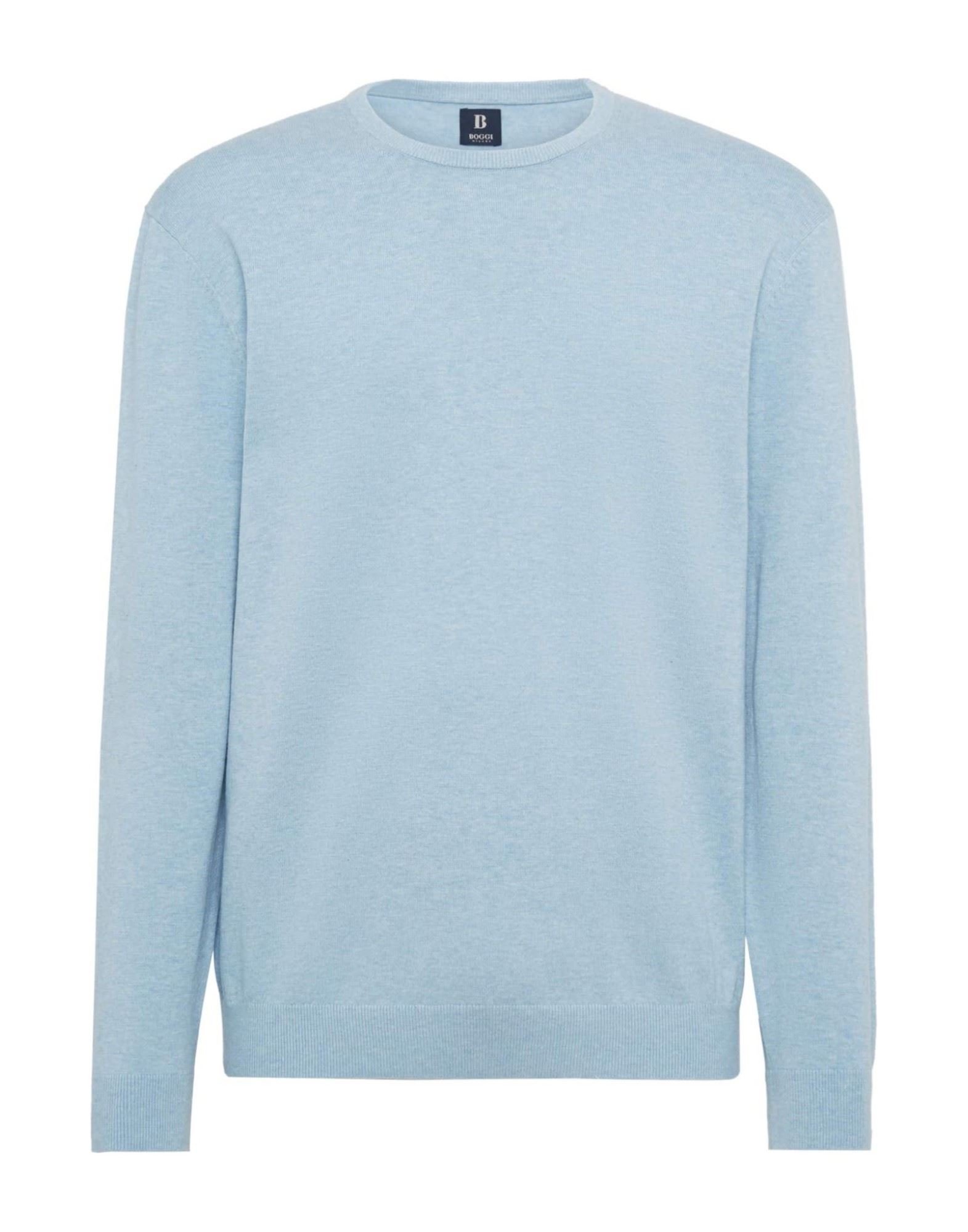 BOGGI MILANO Pullover Herren Azurblau von BOGGI MILANO