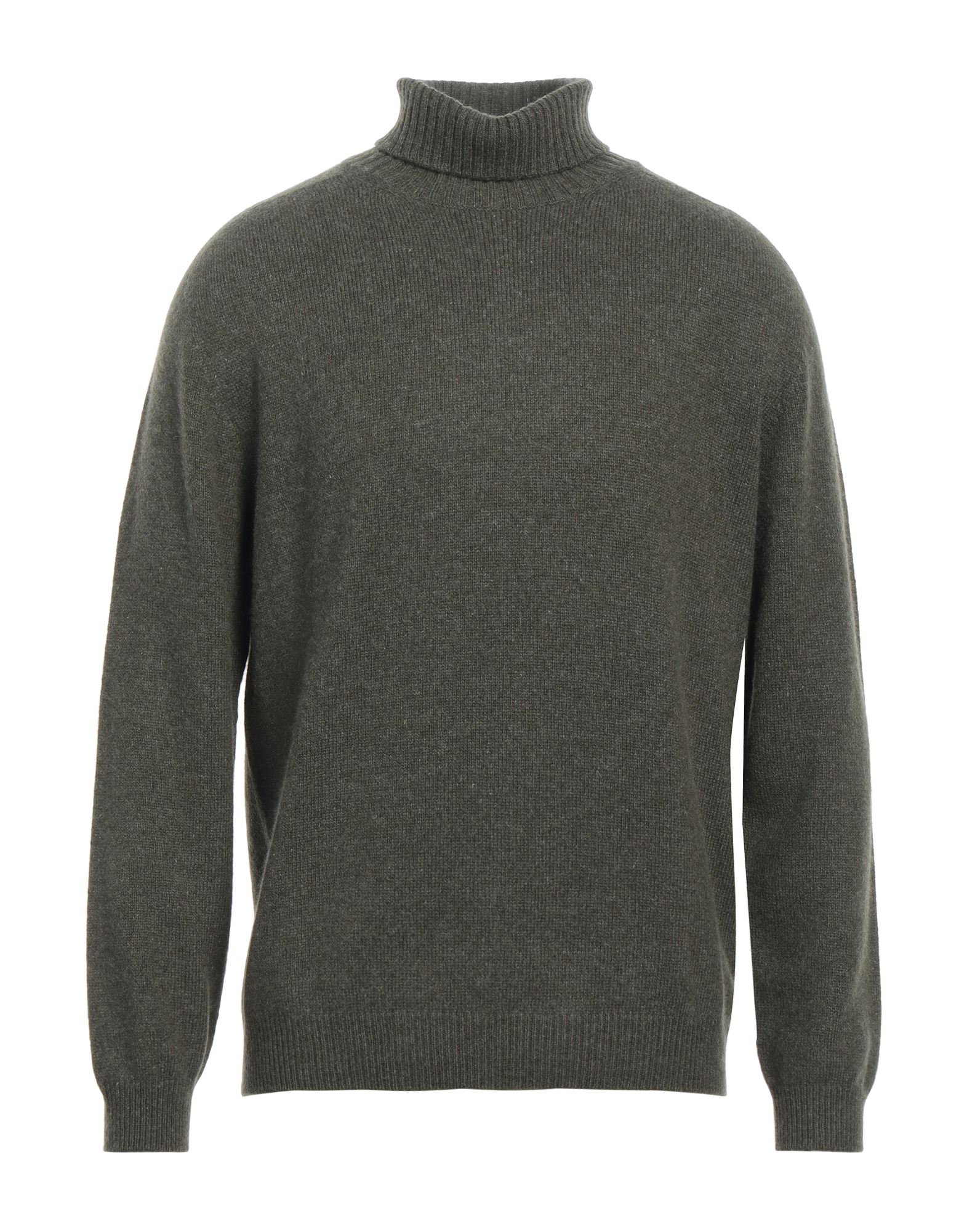 BOGLIOLI Rollkragenpullover Herren Militärgrün von BOGLIOLI