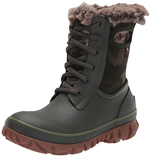 BOGS Damen Arcata Schneestiefel, Dunkelgrün, 42.5 EU von BOGS