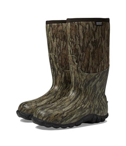 BOGS Herren Classic Camo Hunting Rainboot Regenstiefel, Mossy Oak Bottomland, 54 EU von BOGS