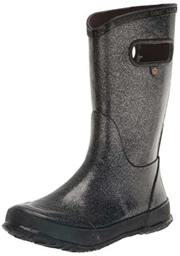 Bogs Kids Baby Girl's Rain Boot Glitter (Toddler/Little Kid/Big Kid) Black 13 M US Little Kid von BOGS