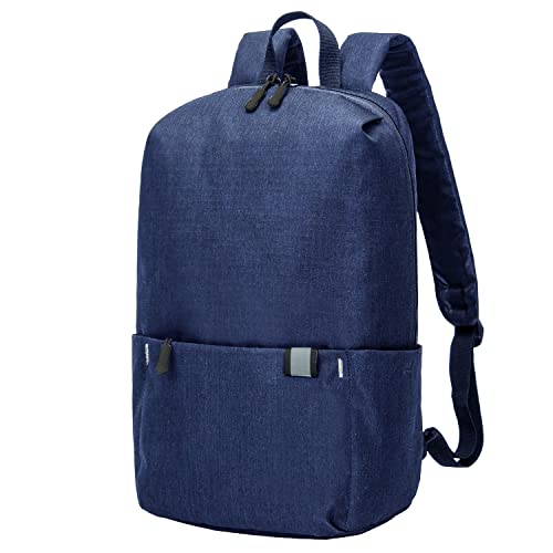 BOJLY Backpack Kinder 11L Leichter Freizeitrucksack Fahrrad Wandern Sport Wasserdicht Multifunktions Faltbarer Unisex Rucksack mit 2 Seitentaschen (Blau) von BOJLY