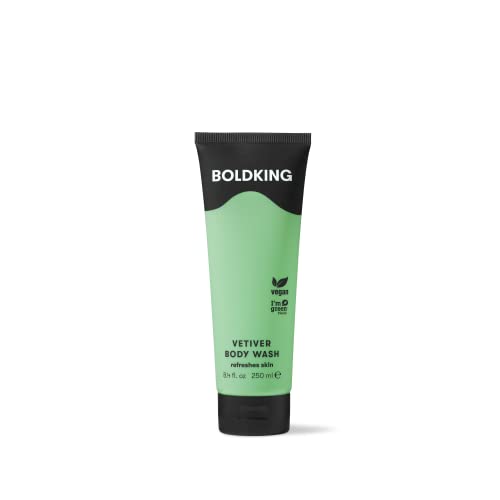 Boldking Körperwaschlotion - Vetiver - 250ml - Duschgel für Männer von BOLDKING