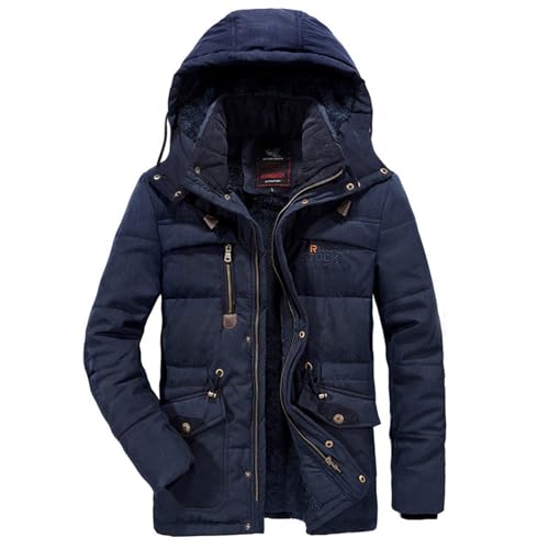 Bundeswehr-Parka-Herren-Fleecefutter-mit-Kapuze-Wintermantel---Kapuzenjacke-Viele-Taschen-Dicker-Militärjacke-Kurz-Thermo-Funktionsparka-Warm-Outdoor-Parka-Winddichter-Lässige-Übergangsjacke-L-6XL Bundeswehr-Parka-Herren-Fleecefutter-mit-Kapuze-Wintermantel---Kapuzenjacke-Viele-Taschen-Dicker-Militärjacke-Kurz-Thermo-Funktionsparka-Warm-Outdoor-Parka-Winddichter-Lässige-Übergangsjacke-L-6XL von BOLUOBAO