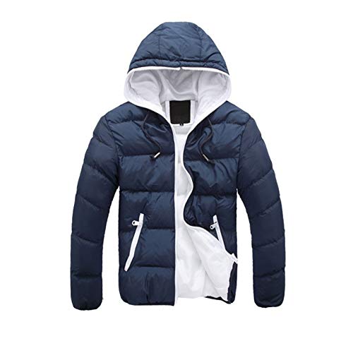 BOOMJIU Herren Steppjacke Mit Kapuze Übergangsjacke Leicht Langarm Daunenjacke Baumwolle Windbreaker Winter Warm Daunen Jacken Freizeitjacke Pufferjacke Softshelljacke Sweatjacke BOOMJIU Herren Steppjacke Mit Kapuze Übergangsjacke Leicht Langarm Daunenjacke Baumwolle Windbreaker Winter Warm Daunen Jacken Freizeitjacke Pufferjacke Softshelljacke Sweatjacke von BOOMJIU