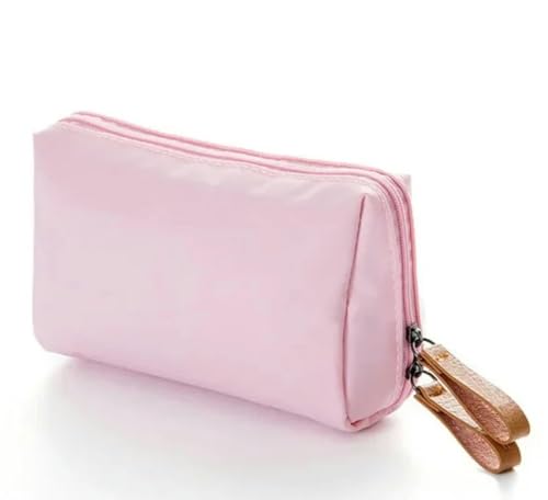 Kosmetiktasche Make -Up -Beutel Einfacher Festkosmetikbeutel Für Frauen Beutel Touch Touch -Tasche wasserdichte Make -Up -Geldbörsen Gehäuse-Rosa von BOQUN