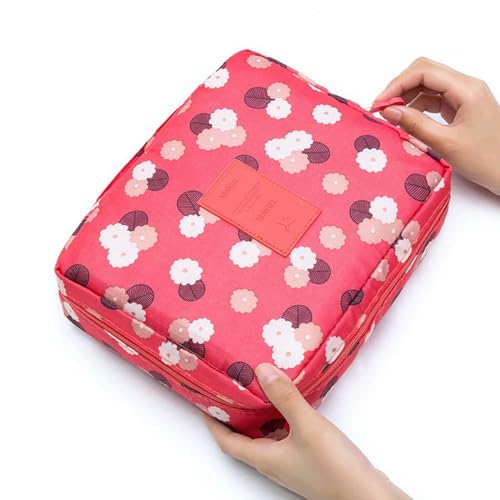 Kosmetiktasche Outdoor Girl Cosmetic Bag Make -Up -Beutel Frauen Toilettenartikel Organizer Wasserdicht Für Cossametik Mode-H von BOQUN