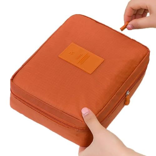 Kosmetiktasche Outdoor Girl Cosmetic Bag Make -Up -Beutel Frauen Toilettenartikel Organizer Wasserdicht Für Cossametik Mode-M von BOQUN