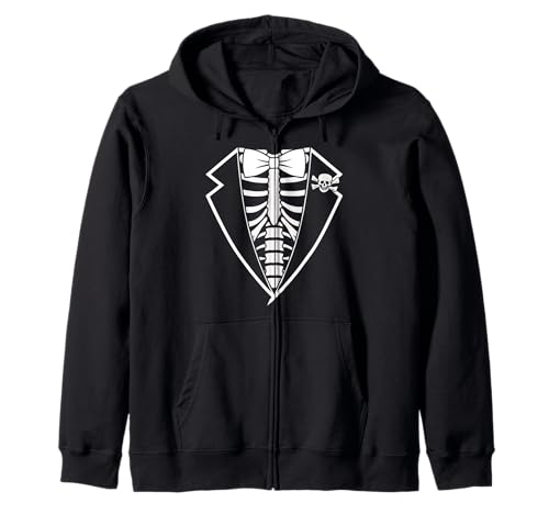 Halloween Skelett Anzug Ribcage Gruseliger Smoking für Herren Kapuzenjacke Halloween Skelett Anzug Ribcage Gruseliger Smoking für Herren Kapuzenjacke von BORN IN 1992